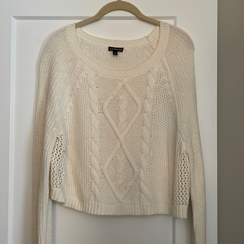 Cropped sweater